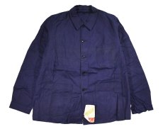 画像1: 60s Deadstock Vulcain French Work Twill Jacket (1)