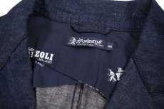 画像4: Fraizzoli Needles Double Breasted Denim Jacket (4)