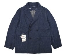 画像1: Fraizzoli Needles Double Breasted Denim Jacket (1)