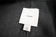 画像4: Calvin Klein Wool Trench Coat Grey カルバンクライン (4)