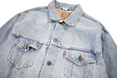 画像2: 00' Deadstock Levi's 70507-0311 Denim Trucker Jacket リーバイス (2)