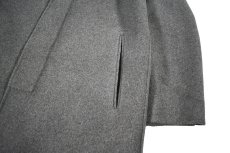 画像3: Calvin Klein Wool Trench Coat Grey カルバンクライン (3)