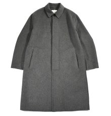 画像1: Calvin Klein Wool Trench Coat Grey カルバンクライン (1)