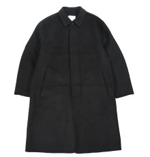 画像1: Calvin Klein Wool Trench Coat Black カルバンクライン (1)