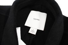 画像4: Calvin Klein Wool Trench Coat Black カルバンクライン (4)