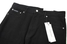 画像2: Calvin Klein Signature 90s Straight Denim Pants Black カルバンクライン (2)