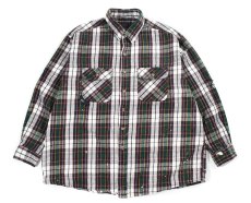 画像1: Used Customized Heavy Flannel Shirt made in USA (1)