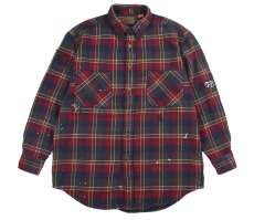 画像1: Used St John's Bay Customized Heavy Flannel Shirt (1)