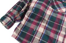 画像4: Used Customized Heavy Flannel Shirt made in USA (4)