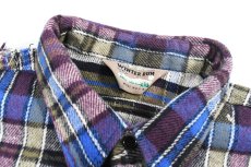 画像6: Used Winter Run Customized Heavy Flannel Shirt made in USA (6)