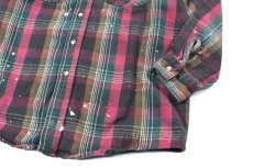 画像4: Used Five Brothers Customized Heavy Flannel Shirt (4)