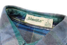 画像5: Used St John's Bay Customized Heavy Flannel Shirt made in USA (5)