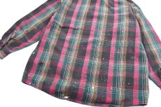 画像7: Used Five Brothers Customized Heavy Flannel Shirt (7)