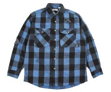 画像1: Used Private Property Customized Heavy Flannel Shirt made in USA (1)