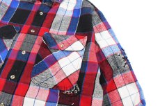 画像2: Used Private Property Customized Heavy Flannel Shirt made in USA (2)