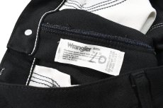 画像5: Used Wrangler Wrancher Dress Jeans Black (5)