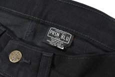 画像5: Prison Blues Relaxed Fit Jeans Rinsed Black プリズンブルース (5)