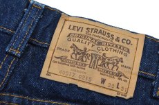 画像5: 87' Deadstock Levi's 317 Denim Pants made in USA 40517-0215 リーバイス (5)