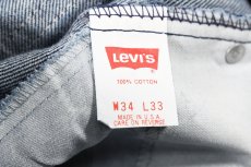 画像6: 87' Deadstock Levi's 317 Denim Pants made in USA 40517-0215 リーバイス (6)