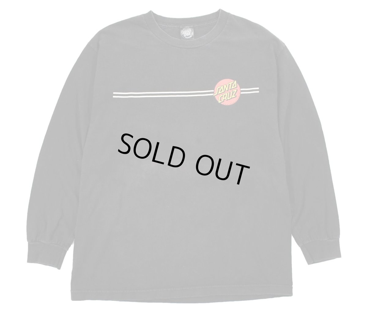 画像1: Used Santa Cruz L/S Print Tee (1)