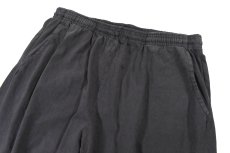 画像2: Los Angeles Apparel 8.5oz Wide Leg Jersey Pants Dolphin Blue ロサンゼルス アパレル (2)