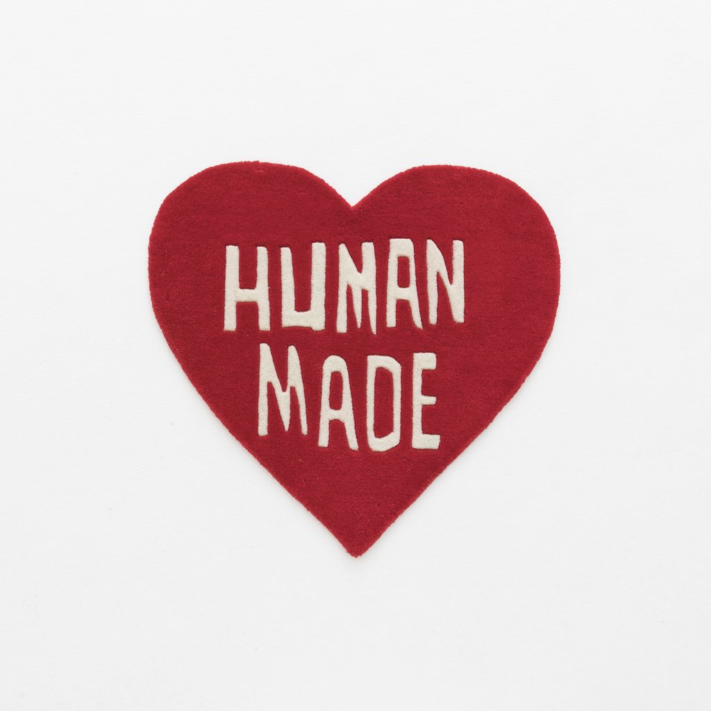 ついに再入荷！ HUMANMADE HEART RUG ヒューマンメイド ハートラグ ...