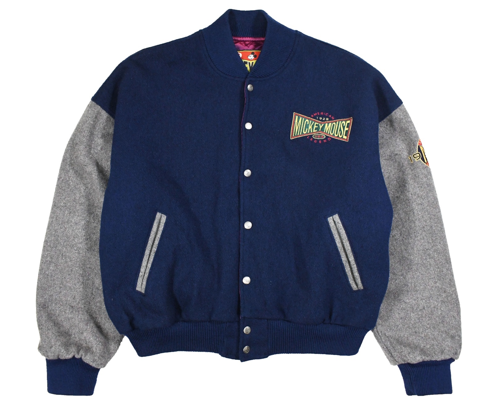 Used Melton Varsity Jacket 