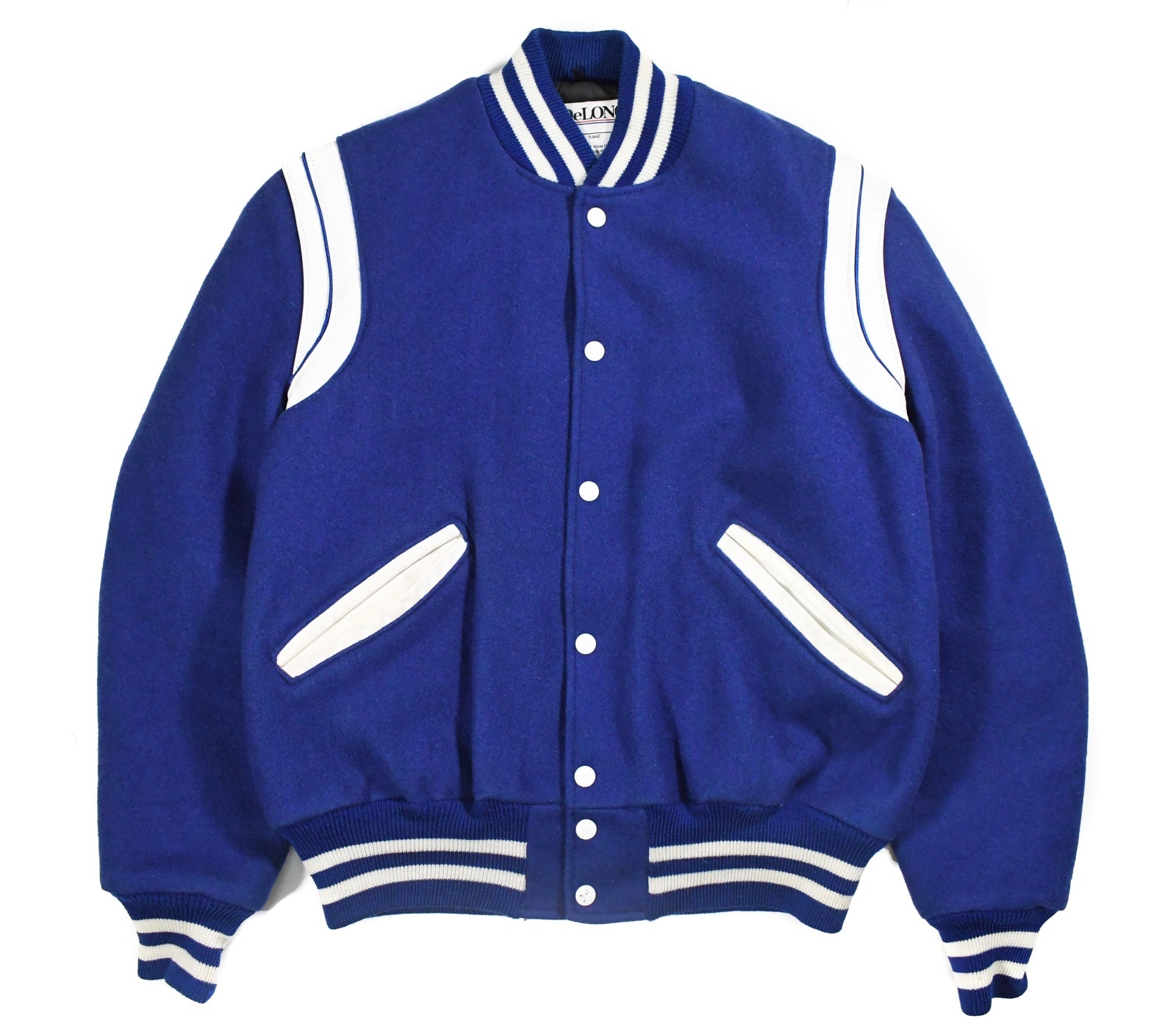 Used DeLong Melton Varsity Jacket made in USA