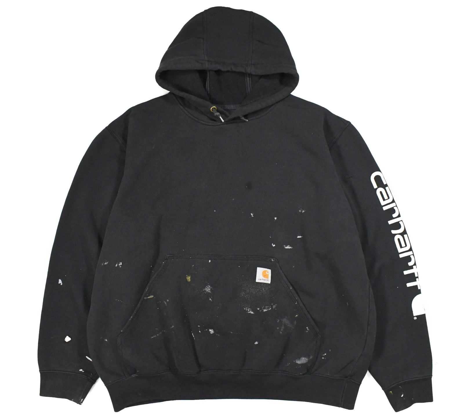 Used Carhartt Pullover Sweat Hoodie Black