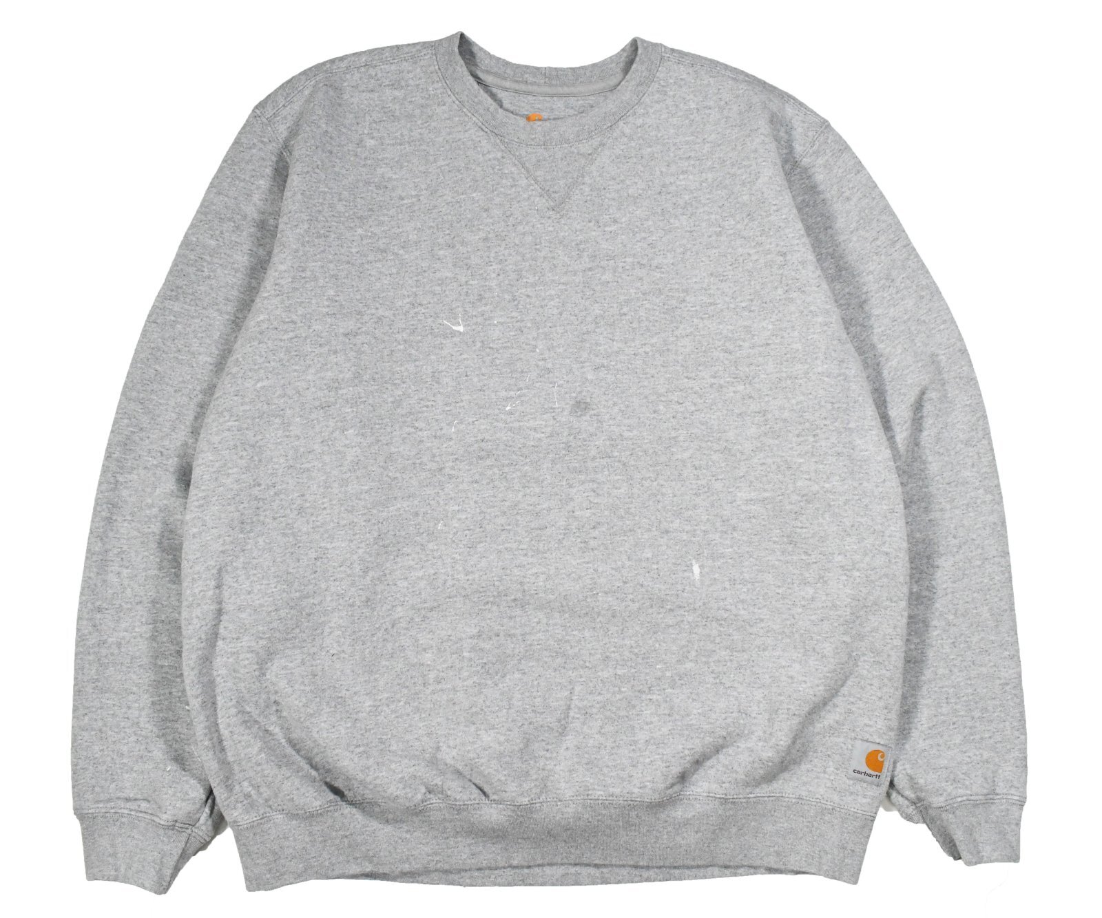 Used Carhartt Crew Neck Sweat Shirt Grey