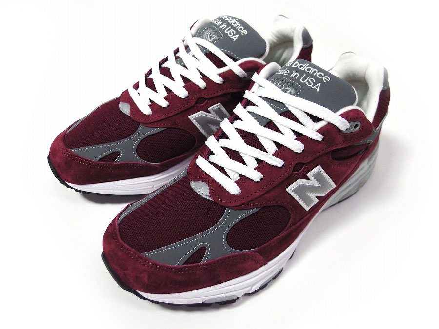 New Balance Mr993bu Burgundy ニューバランス バーガンディー アメリカ製 スニーカー 通販 ダメージドーン公式通販サイトdamagedone Online