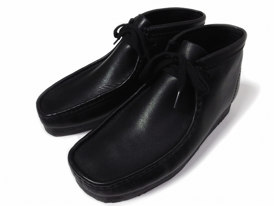 Clarks Wallabee Boot Black Leather クラークス ワラビーブーツ ブラックレザー 通販 ダメージドーン公式通販サイトdamagedone Online