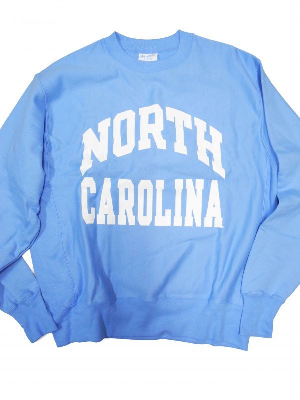 Champion Reverse Weave Sweat Shirt North Carolina University チャンピオン リバースウィーブ ダメージドーン公式通販サイトdamagedone Online