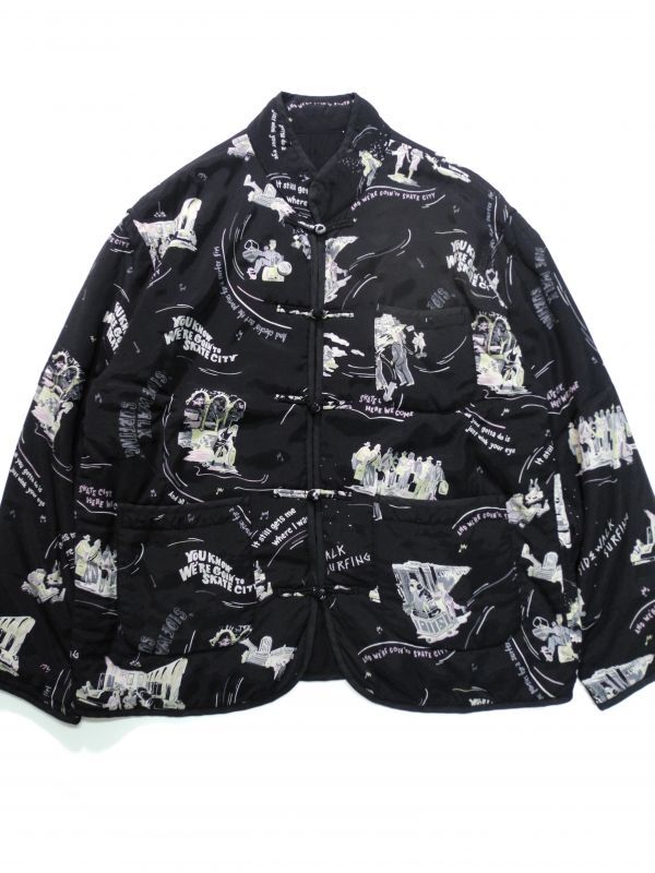 ポータークラシックALOHA CHINESE JACKET S black-