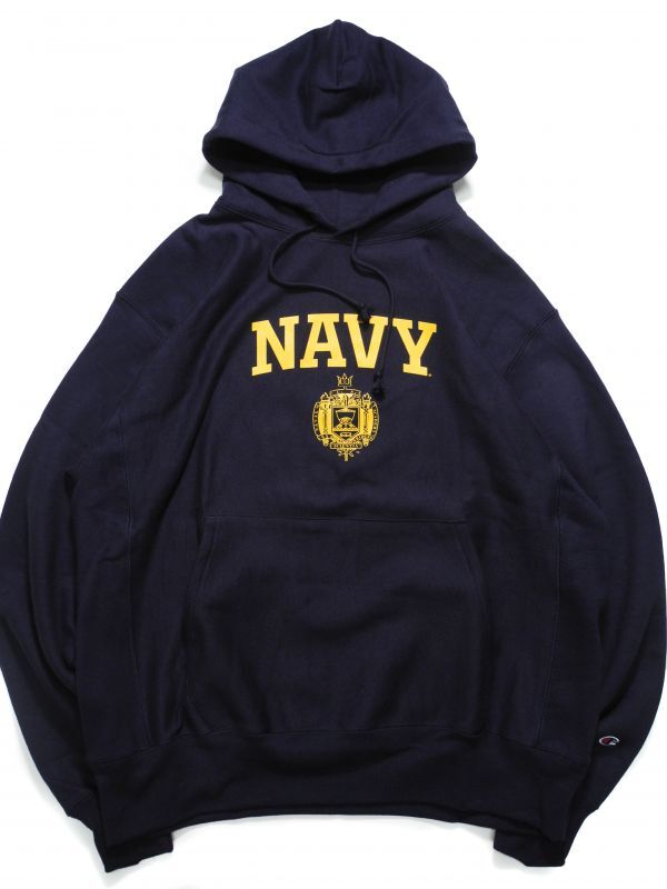 Champion us navy discount hoodie